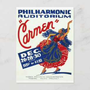 Carmen Postcard