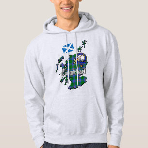 Carmichael Clan Badge Adult Hoodie