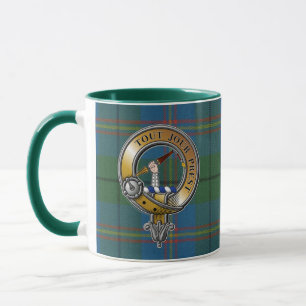 Carmichael Tartan & Badge Mug
