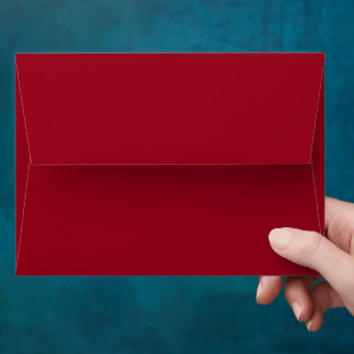  Carmine (solid colour)  Envelope