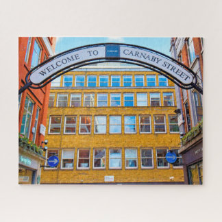 Carnaby Street - London - 16x20 inch Jigsaw Puzzle