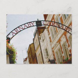Carnaby Street London II Postcard