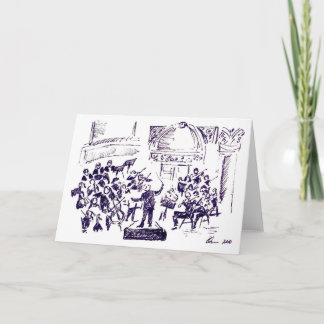 carnagie hall concert 2010 card