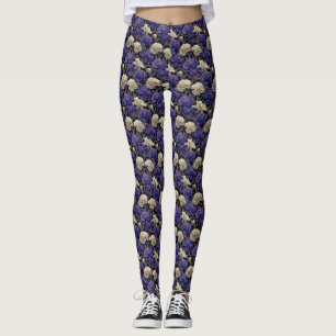  Carnation Flower Cardio Carnation Luxury  Leggings