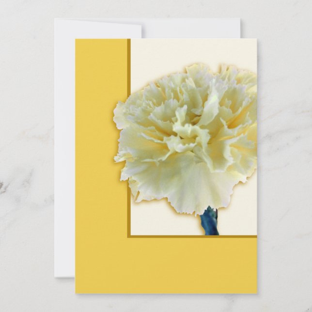 carnation invitation (Front)