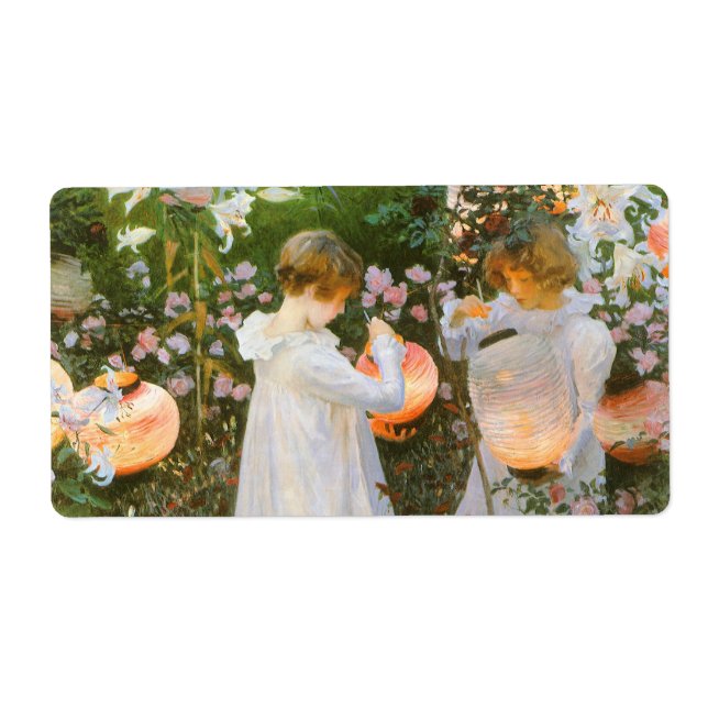 Carnation, Lily, Lily, Rose By John Singer Sargent (Front)