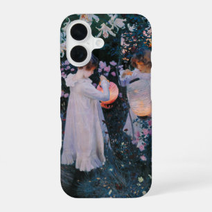 Carnation Lily Lily Rose by John Singer Sargent iPhone 16 Case