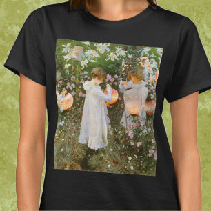 Carnation, Lily, Lily, Rose By John Singer Sargent T-Shirt