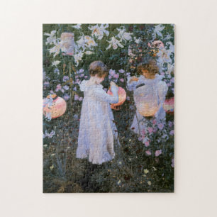 Carnation, Lily, Lily, Rose Jigsaw Puzzle
