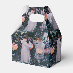 Carnation Lily Lily Rose John Singer Sargent Art Favour Box