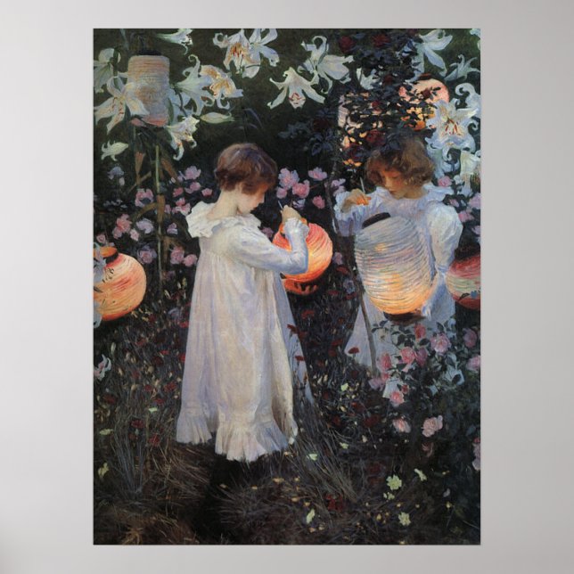 Carnation Lily Rose Sargent Print (Front)