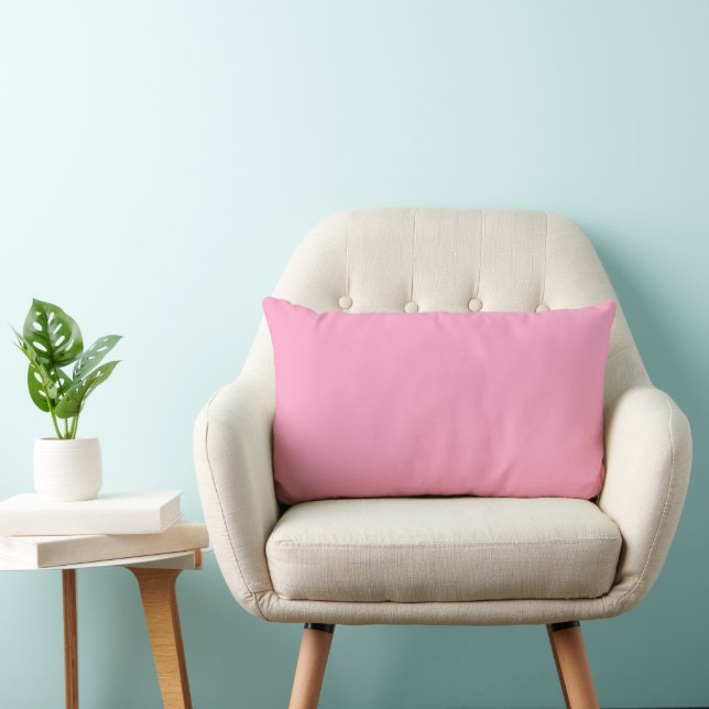 Carnation Pink Lumbar Cushion (Chair)