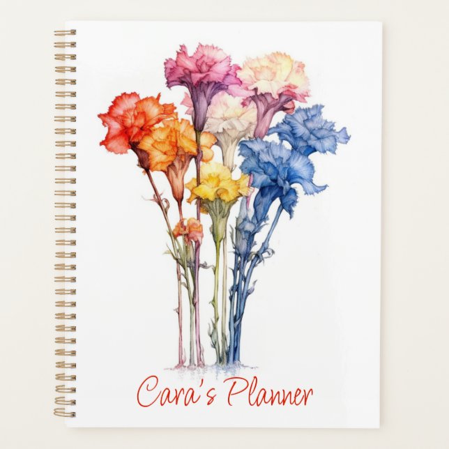 Carnation Planner (Front)