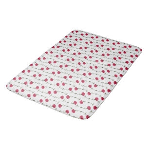 Carnation Rotation Bath Mat