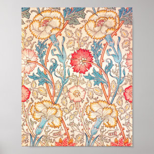Carnation, William Morris Poster