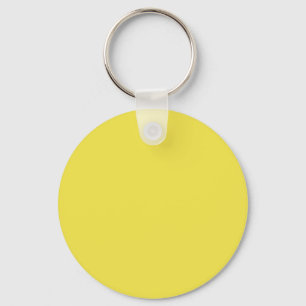 Carnation Yellow F2E349 Colour Add Your Name Optio Key Ring