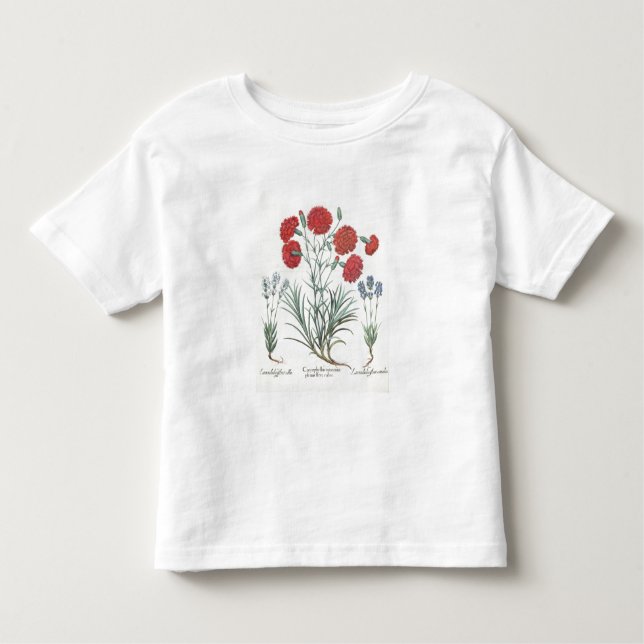 Carnations and Lavender: 1.Caryophyllus maximus pl Toddler T-Shirt (Front)