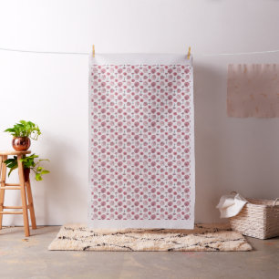 Carnations are the flower of January Fabric