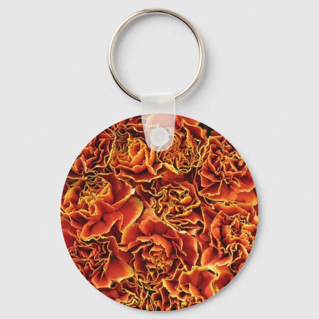 Carnations Key Ring (Front)