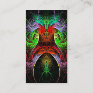 Carnaval Abstract Art Business Card