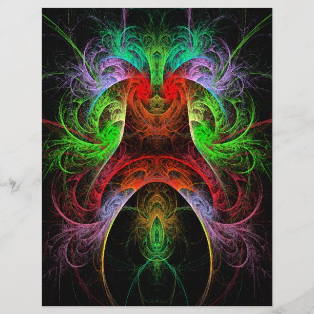 Carnaval Abstract Art Flyer (Front)