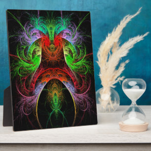 Carnaval Abstract Art Plaque