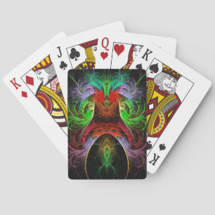 Carnaval Abstract Art Playing Cards