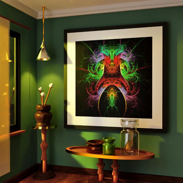 Carnaval Abstract Art Print (Carnaval Abstract Art Poster)