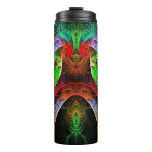 Carnaval Abstract Art Thermal Tumbler