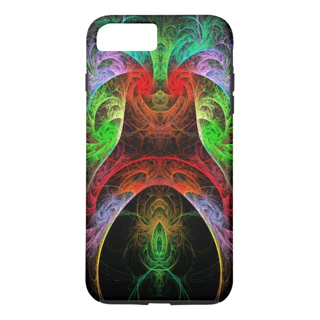 Carnaval Abstract Art Tough Case-Mate iPhone Case (Back)