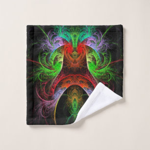 Carnaval Abstract Art Wash Cloth