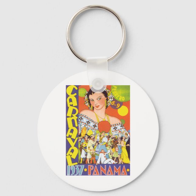 Carnaval in Panama Key Ring (Front)