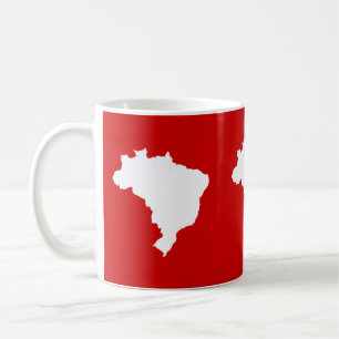 Carnaval Red Festive Brazil at Emporio Moffa Coffee Mug