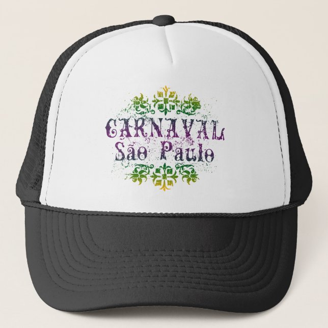 Carnaval Sao Paulo Trucker Hat (Front)