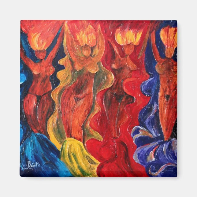 Carnavalesque 2010 magnet (Front)