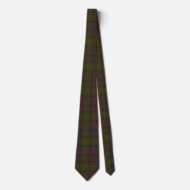 Carnegie Clan Tartan Tie (Front)