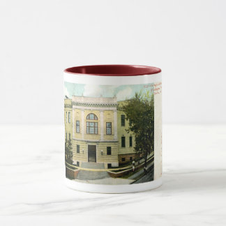 Carnegie Library, Yonkers, NY 1906 Vintage Mug