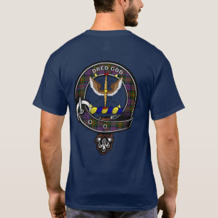 Carnegie Tartan Clan Badge  T-Shirt