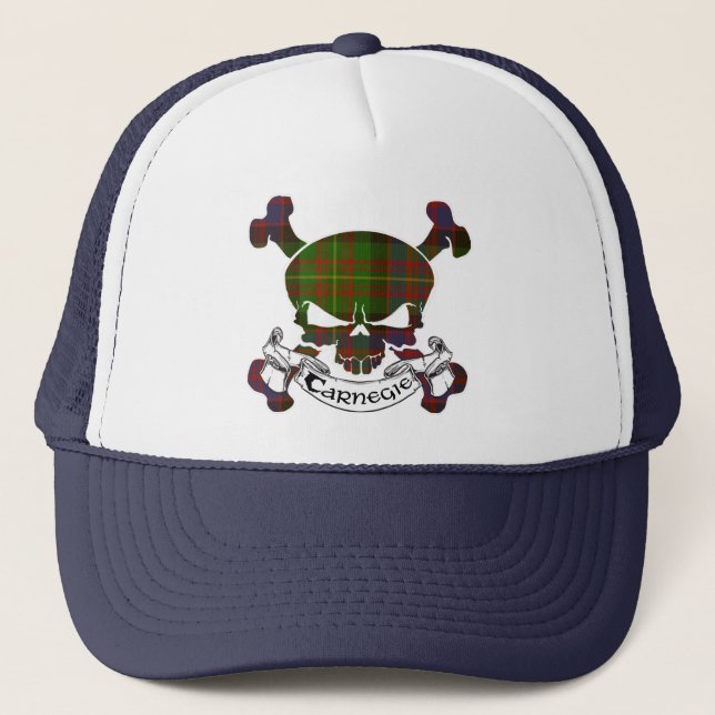 Carnegie Tartan Skull Hat (Front)