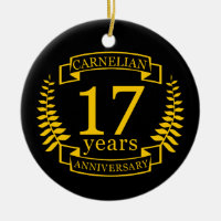 Carnelian Gemstone wedding anniversary 17 years