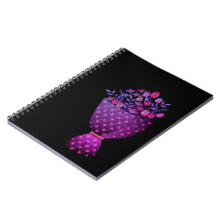 Carnet bouquet de fleurs notebook
