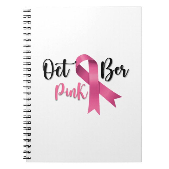 Carnet octobre rose notebook (Front)