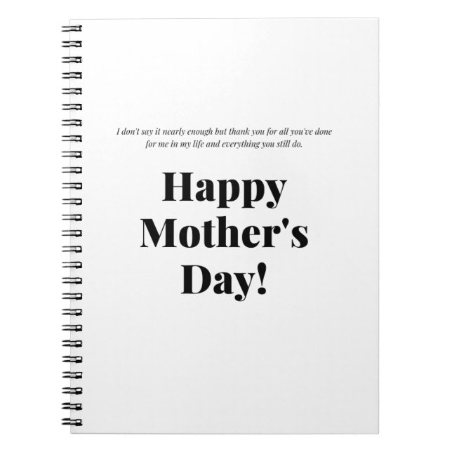 Carnet photo à spirale notebook (Front)