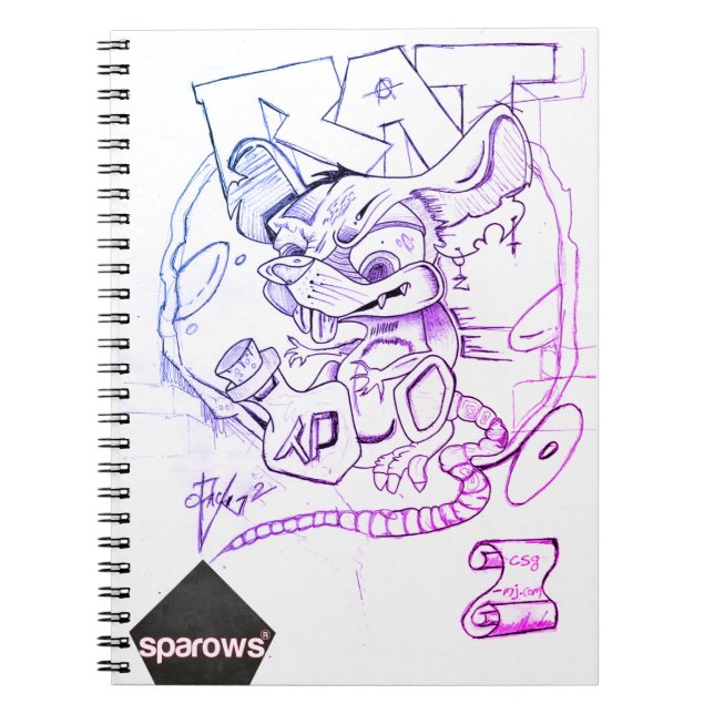 Carnet photo à spirale notebook (Front)