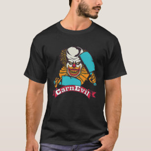 CarnEvil  Horror Creepy Scary Halloween Clown T-Shirt