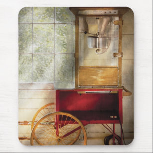 Carnie - The popcorn cart Mouse Pad