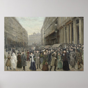 Carnival at Lille Poster