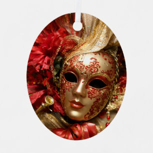 Carnival Ball Holiday Decor Metal Tree Decoration