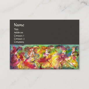 CARNIVAL BALLET / Venetian Masquerade,Dance,Music Business Card