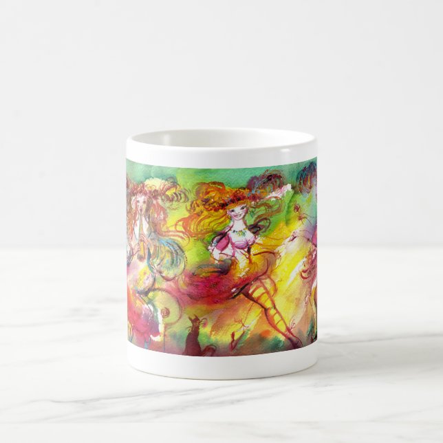 CARNIVAL BALLET / Venetian Masquerade,Dance,Music Coffee Mug (Center)